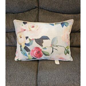 Barbara King Floral Decorative Spring Pillow